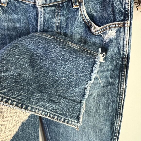 Boyish The DEMPSEY High Rise Slim Straight Stretch Jean Sz 26 in STARFIGHT - Picture 4 of 11